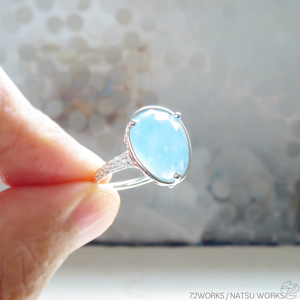 アクアマリン リング / Aquamarine Ring 7枚目の画像