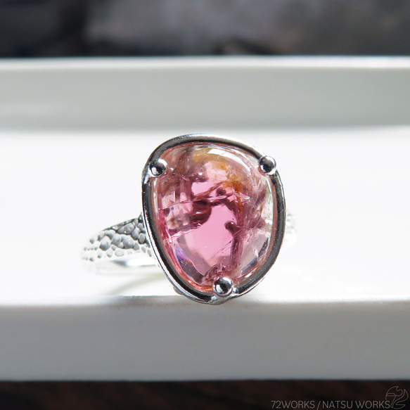 ピンク トルマリン リング / Pink Tourmaline Ring 4枚目の画像