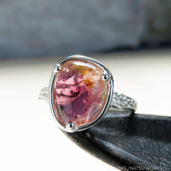 ピンク トルマリン リング / Pink Tourmaline Ring 1枚目の画像