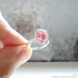 ピンク トルマリン リング / Pink Tourmaline Ring 7枚目の画像