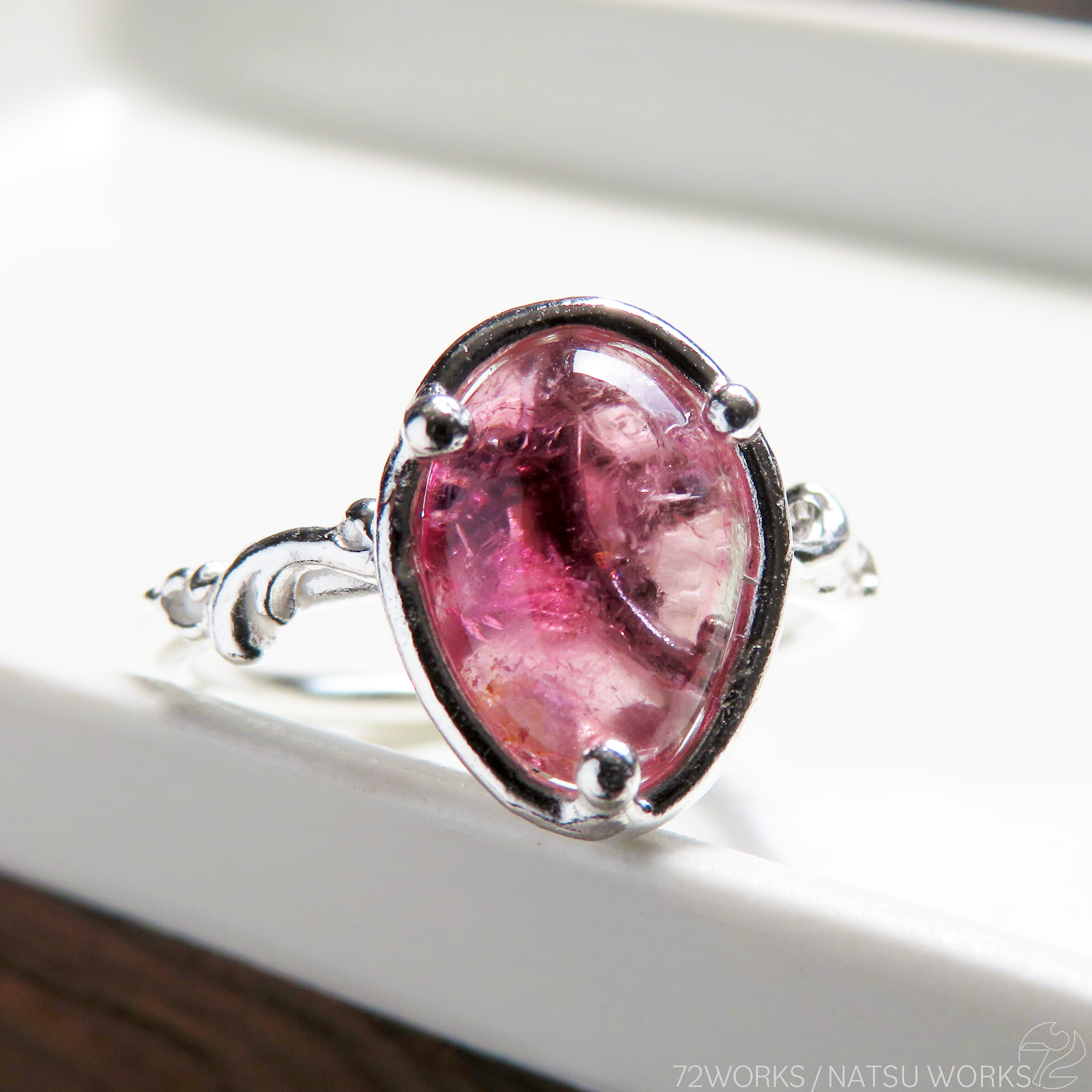 ピンク トルマリン リング / Pink Tourmaline Ring 2 指輪