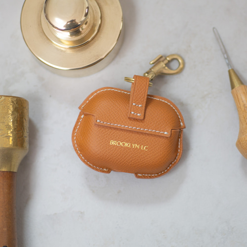 AirPods Pro3ケース ゴールド キャメル ヴォーエプソン Pro3まで 全