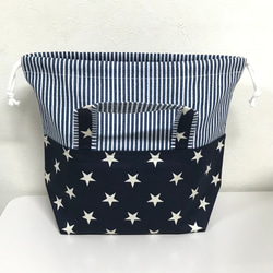 お弁当袋、お弁当入れ持ち手付き　　#1867 3枚目の画像