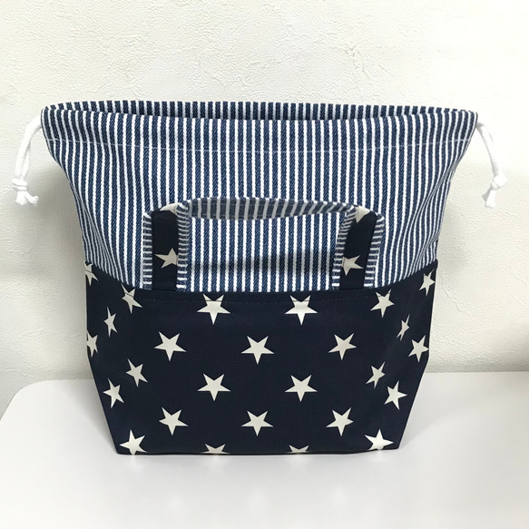 お弁当袋、お弁当入れ持ち手付き　　#1867 3枚目の画像