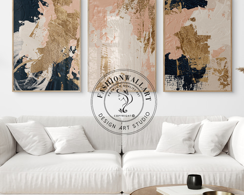 ベージュ　アイボリー　ゴールド　白　ホワイト　絵画　抽象画　北欧風　インテリア 5490a8abba11c632109764ec7d09d6