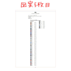 【図案のみ】クロスステッチ★A4フォトフレームサイズ★壁掛けアート 7枚目の画像