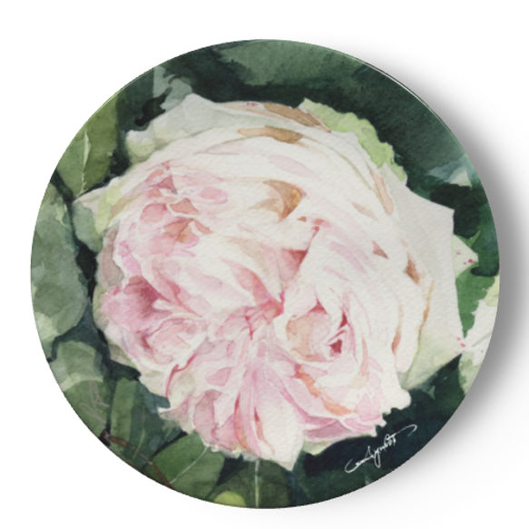 【受注生産】薔薇の小皿　4絵柄セット 2枚目の画像