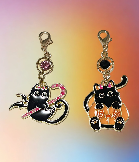 ★ハロウィン猫ちゃんチャーム★① ☆ハロウィン猫ちゃんチャーム☆① ☆ハロウィン猫ちゃんチャーム☆①