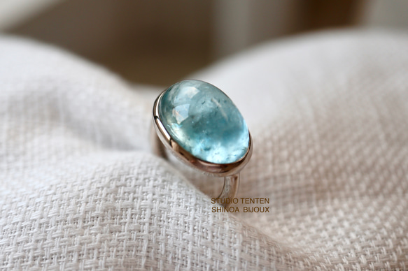 K10WG[人魚のaquamarine]ring 1枚目の画像