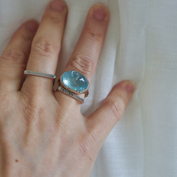 K10WG[人魚のaquamarine]ring 2枚目の画像