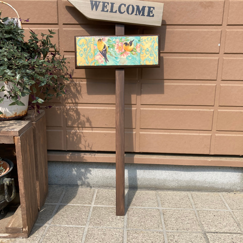 デコパージュ ꔛ‬ꕤ ガーデン雑貨 *フェンス *ピック *いちご デコパージュ ꔛꕤ ガーデン雑貨 *フェンス *ピック *いちご