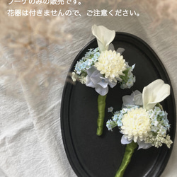 【空気をキレイにする仏花 】お手持ちの花器に挿すだけ♪スティックブーケ#07 抗ウイルス・抗菌・消臭・防カビ効果 8枚目の画像