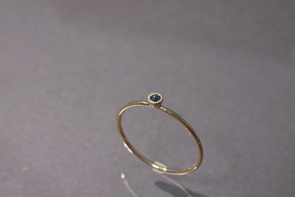 「materials」ナチュラルカラーダイヤモンド　リング 1枚目の画像