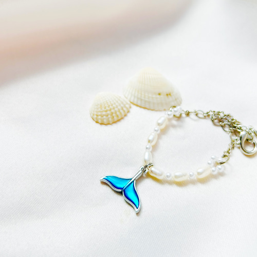 希少！！！イギリス ヴィンテージ MIRACLE社 海の生き物ブレスレット