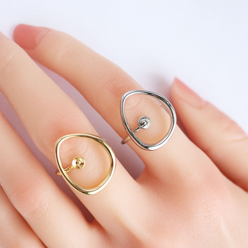 ☆新品☆BOX付き　指輪作成用　金属製リングベンダー 金アレ対応 真鍮製 Big egg 芯立 オープンリング 1個 金具・チェーン