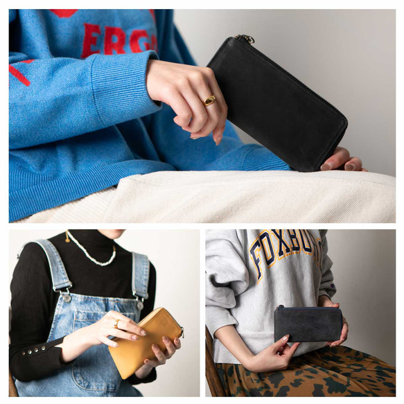 ※「TIDY SLIM」 長財布 本革 メンズ レディース おすすめ プレゼント ギフト HAW033 10枚目の画像