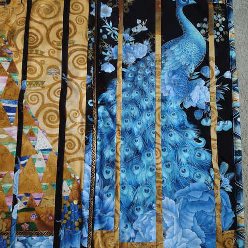 クリムト絵画パネル、パッチワークブランケット、ひざ掛け その他