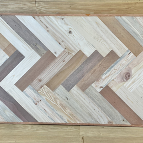 50％off DIYで作ろう！☆古材・ヘリンボーンテーブル天板のみ販売☆彡