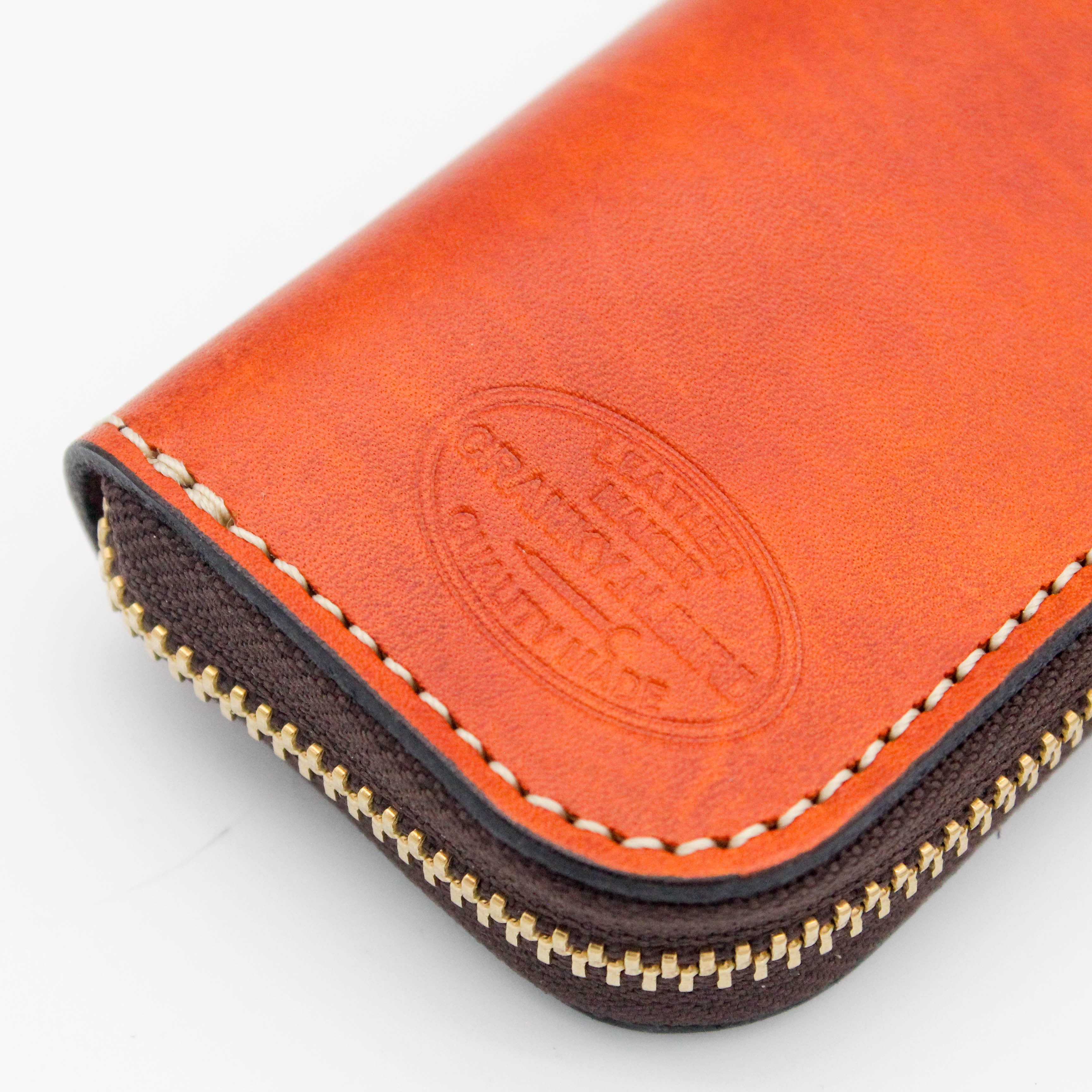 【受注生産】スマートキー収納キーケース（アンティーク）　ヌメ革　手染め　アンティーク染め　名入れ可