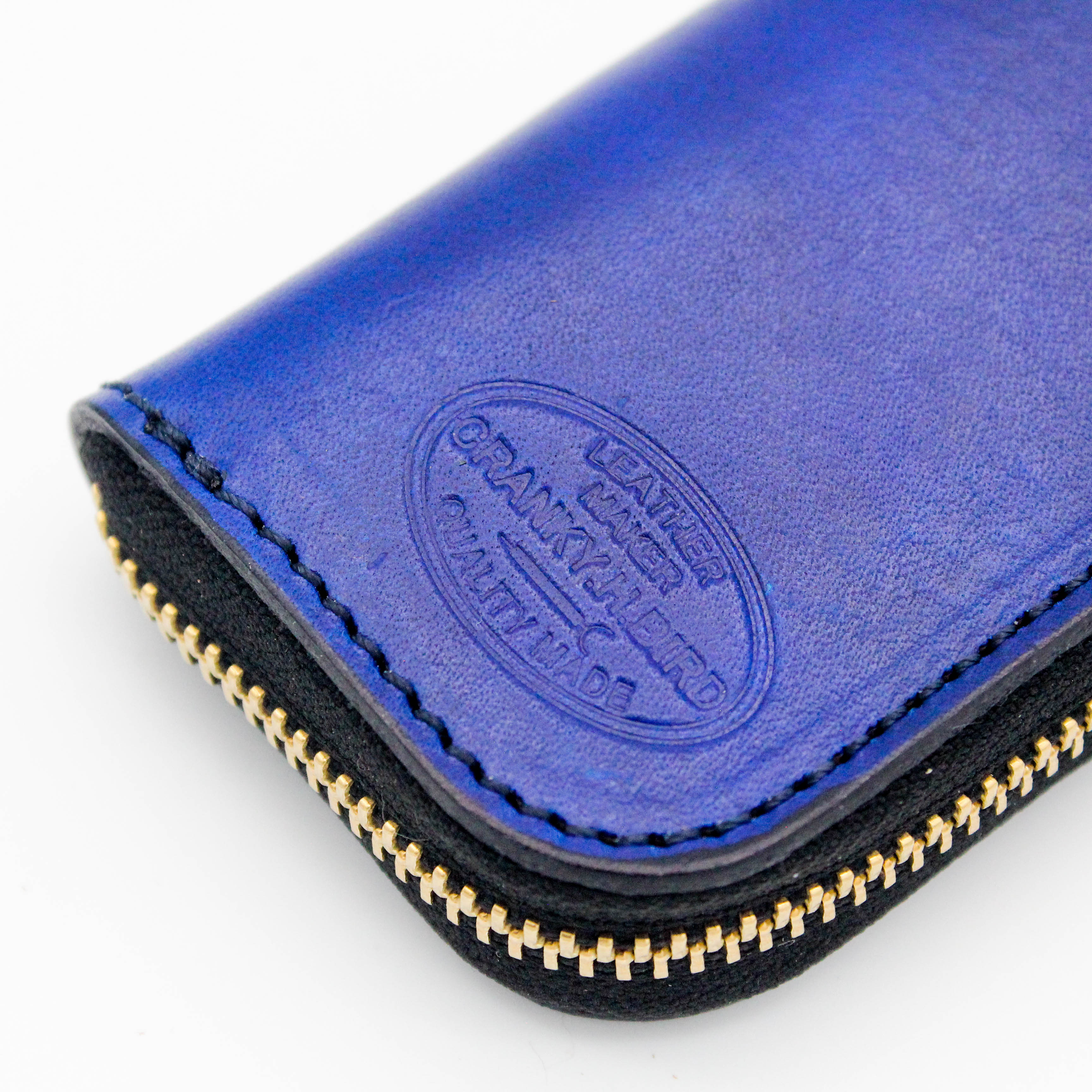 【受注生産】スマートキー収納キーケース（アンティーク）　ヌメ革　手染め　アンティーク染め　名入れ可