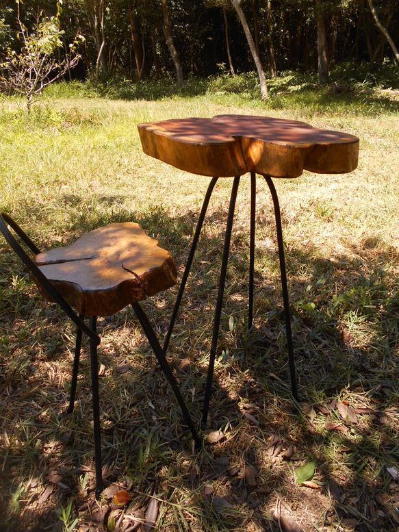 けやきアイアンテーブル12-18　（テーブルのみ） けやきアイアンテーブル12-18 （テーブルのみ）