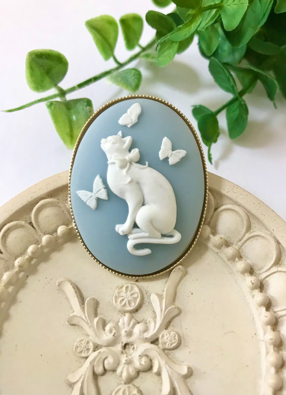 カメオ ブローチ/ペンダント2WAY K18 カメオ ブローチ、ペンダント2way