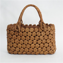 六角花結び編み 山葡萄 かごバッグ カゴ バッグ 小粒花編み 楽天市場】母の日 ギフト プレゼント 六角花結び編み 山葡萄 かご