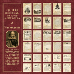 在庫処分　8種　古書　ページ　レトロ　メモ　ラベル　デザインペーパー　コラージュ素材　紙素材　紙モノ　ラッピングペーパ 5枚目の画像