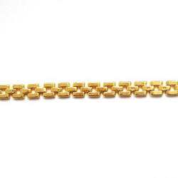 ベルトリング ベルト デコ素材 フリーサイズ 指輪 リング ハンドメイド デコ土台 ゴールド 四角形 バックル Aタイプ 3枚目の画像