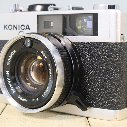 完動品】【3ヶ月保証】オールドフィルムカメラ コニカ KONICA