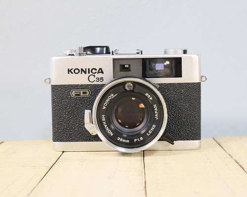 KONICA C35 FD フィルムカメラ【ジャンク品】 76b9b07844d811385d62c62f328293