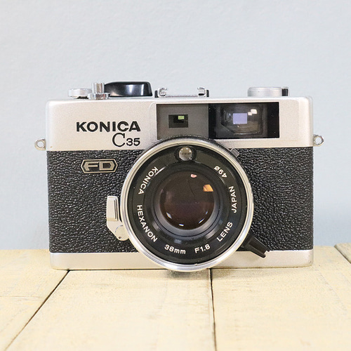 完動品】【3ヶ月保証】オールドフィルムカメラ コニカ KONICA