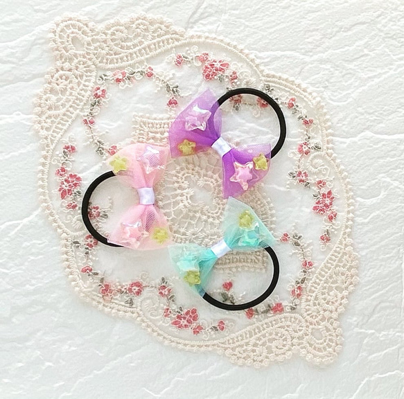 チュールリボン ビーズリボン 子供用 雑貨・その他 Haruwaka 通販