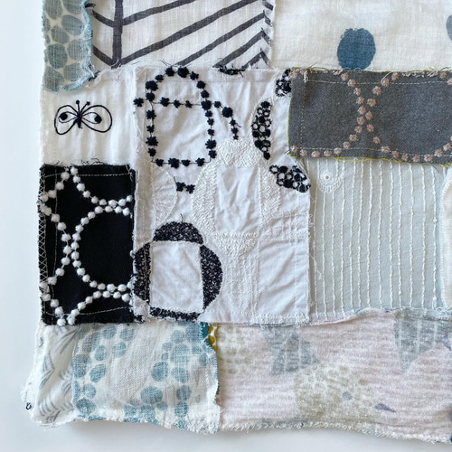 mina perhonen パッチワーククッションカバー（ファスナーなしタイプ