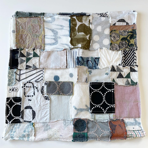 mina perhonen パッチワーククッションカバー（ファスナーなしタイプ