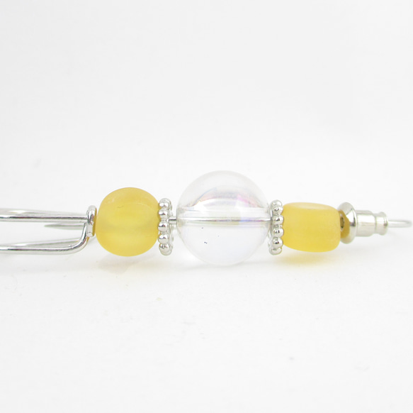 夕陽をまとうアクアオーラは、ベネチアンでカリビアンな大海原に出立する♪<カブトピンブローチ>SB937 2枚目の画像