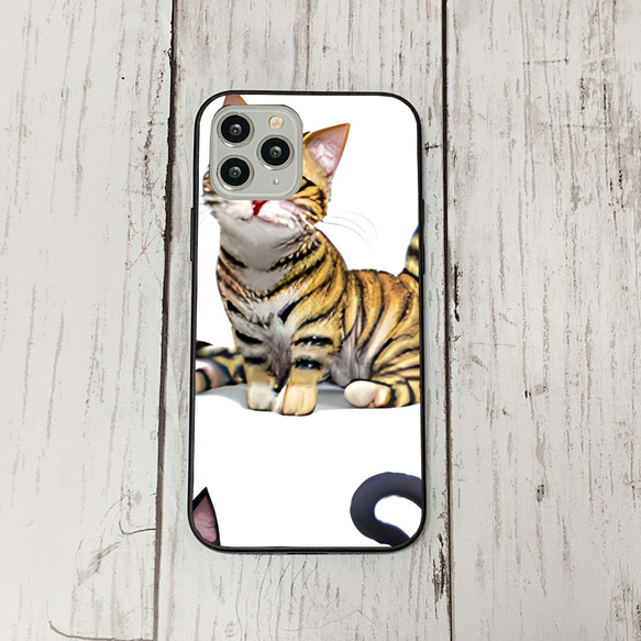 iphoneケース1-1-41 iphone 強化ガラス 猫・ねこ・ネコちゃん 箱21 かわいい アイフォン iface 1枚目の画像
