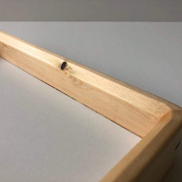 『ワケありな逸品』猫の爪とぎケース・爪研ぎ台・ベッド・木製　ダブル　CI 8枚目の画像