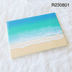 【原画】海アート 【R230801】 レジンアート インテリア 壁掛け 海 1枚目の画像