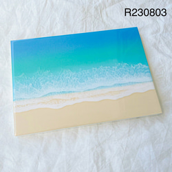 【原画】海アート 【R230803】 レジンアート インテリア 壁掛け 海 1枚目の画像