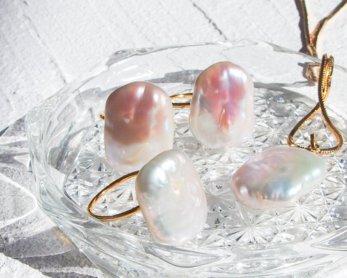 1428 ツヤツヤ✨ 星型 淡水パールネックレス ハンドメイド 虹色✨️ 02b082febbb0a36ef1191adba88118