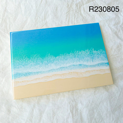 【原画】海アート 【R230805】 レジンアート インテリア 壁掛け 海 1枚目の画像