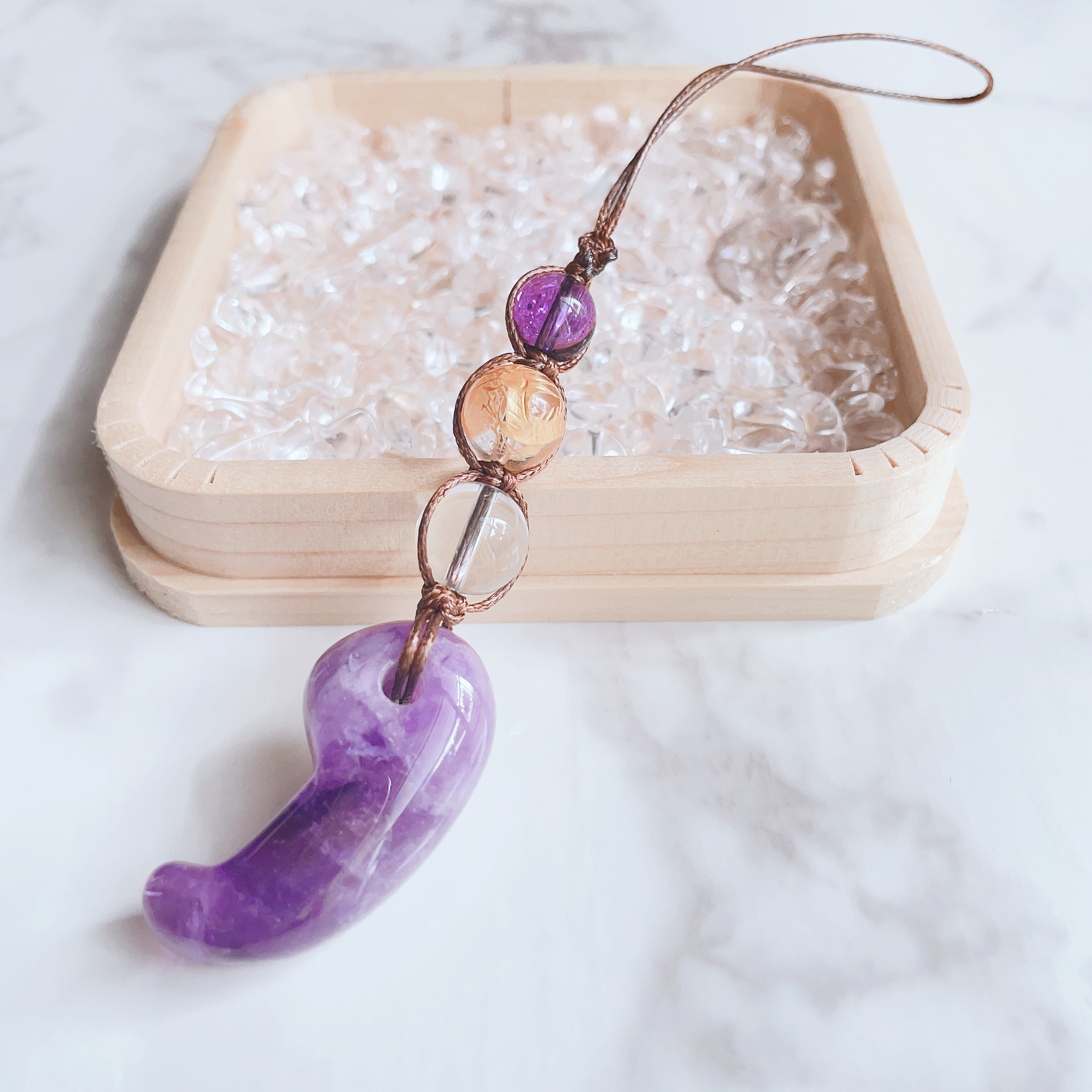 アイリスクォーツandクリスタルクォーツ金龍