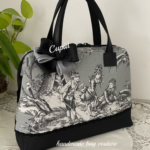 トワルドジュイ「水の物語」グレー色の2way軽量カパッと開閉切り替え