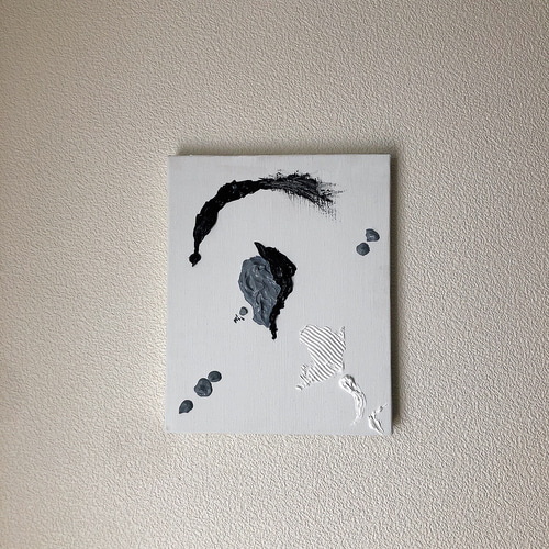 無題】現代アート 抽象画 アクリル絵具