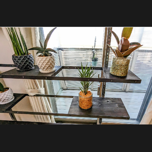 アイアン家具 観葉植物 植物棚 多肉植物 観賞棚 アイアン棚 棚