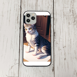 iphoneケース3-4-23 iphone 強化ガラス 猫・ねこ・ネコちゃん 箱21 かわいい アイフォン iface 1枚目の画像
