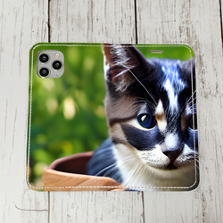 iphoneケース4-2-19 iphone 手帳 猫・ネコ、ねこちゃん 箱21 かわいい アイフォン iface 1枚目の画像