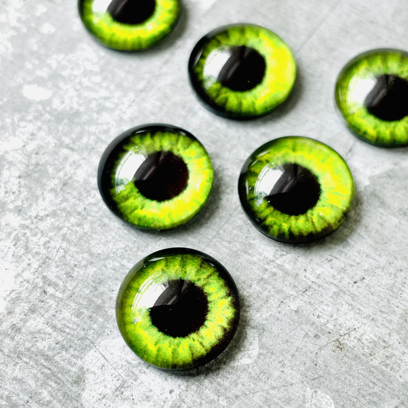 レア! ブロカント 緑の眼の猫のトレイブラス真鍮ビンテージ