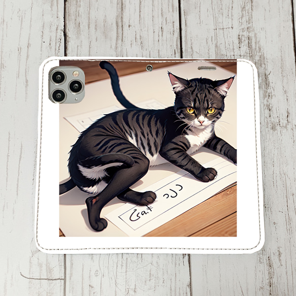 iphoneケース4-2-50 iphone 手帳 猫・ネコ、ねこちゃん 箱21 かわいい アイフォン iface 1枚目の画像